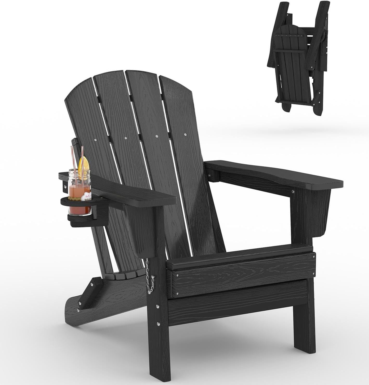 Outdoor Furniture With Fire Pit - Складное кресло Адирондак из HDPE-пластика для