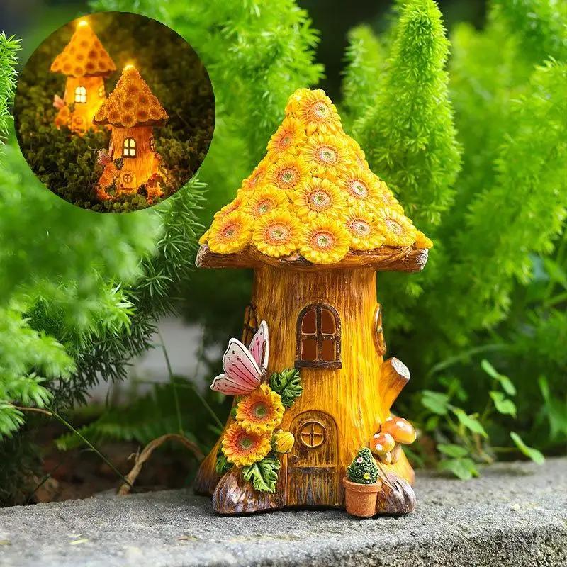 Outdoor Furniture Resin - 2026 Забавные декоративные светильники на солнечных
