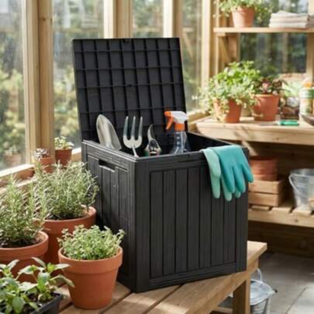 Outdoor Furniture Resin - Водонепроницаемый пластиковый ящик для хранения на
