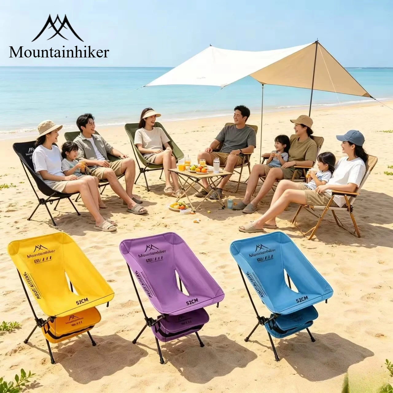 Outdoor Furniture Bench - Ультралегкое складное кресло-луна из алюминиевого сплава