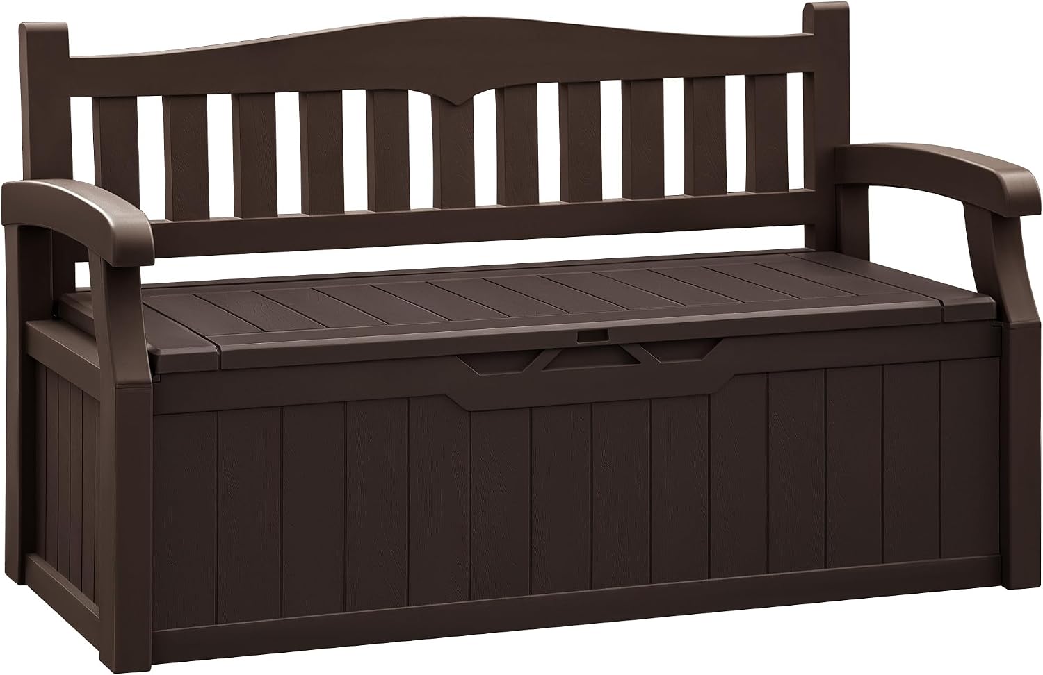 Outdoor Furniture Resin - Уличная скамья-ящик для хранения, 80 галлонов,