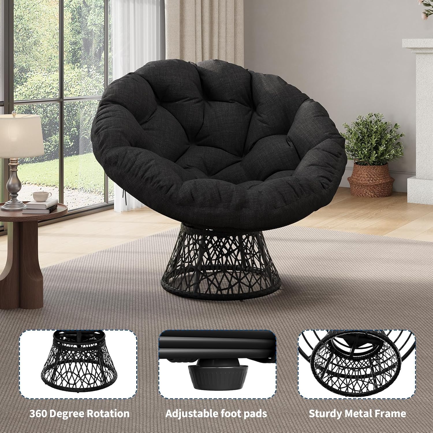 40-дюймовое плетеное кресло-па – обзор и цена Outdoor Furniture Near Me