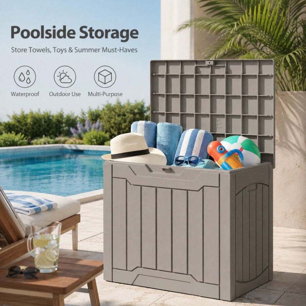 Водонепроницаемый ящик для хра – обзор и цена Outdoor Furniture Resin