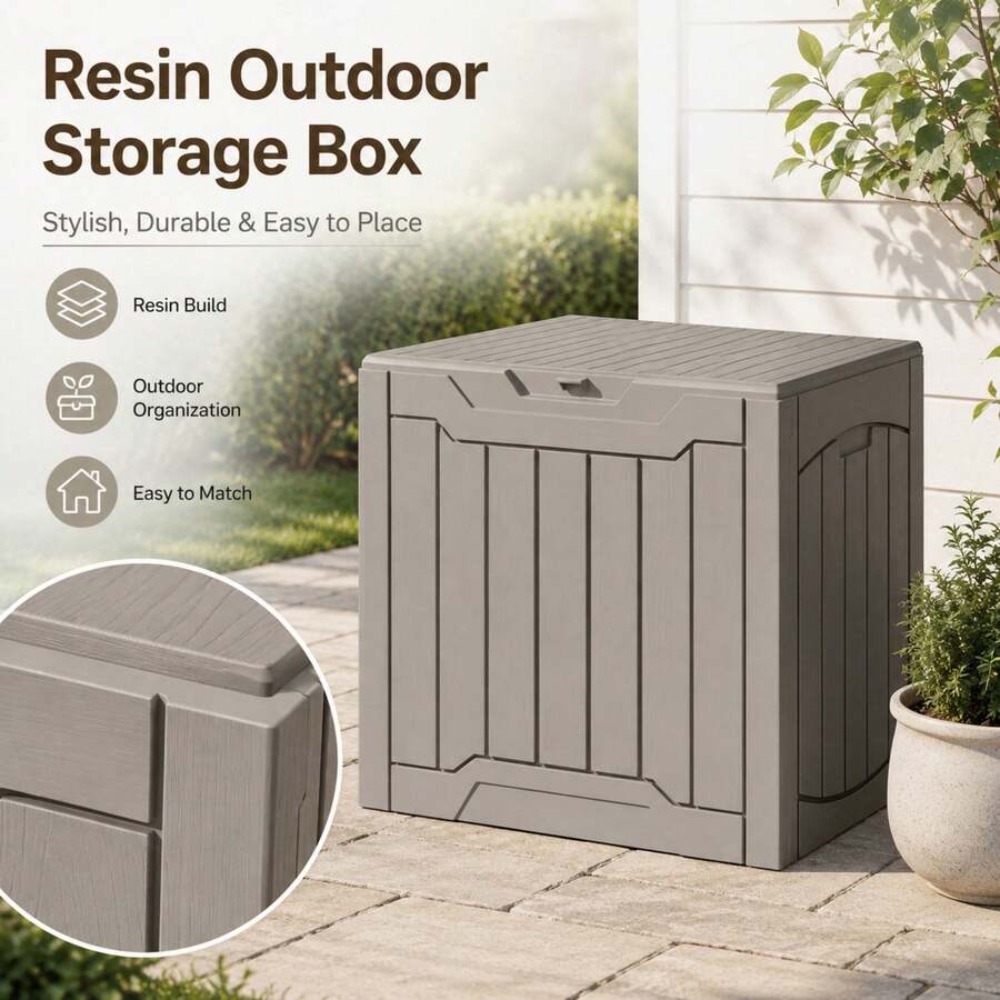 Водонепроницаемый ящик для хра – обзор и цена Outdoor Furniture Resin