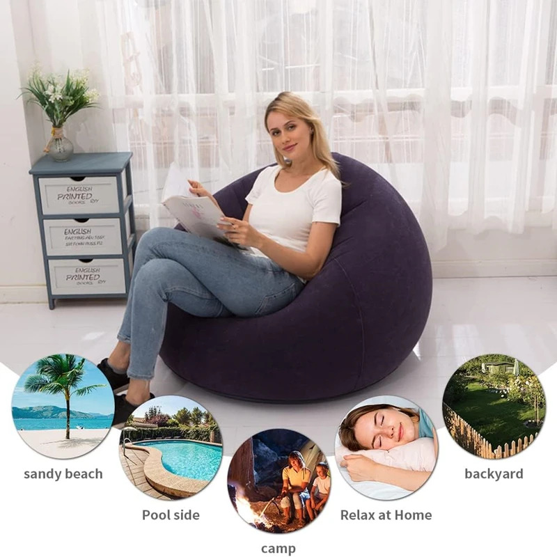 Большой надувной диван-шезлонг – обзор и цена Outdoor Furniture Near Me