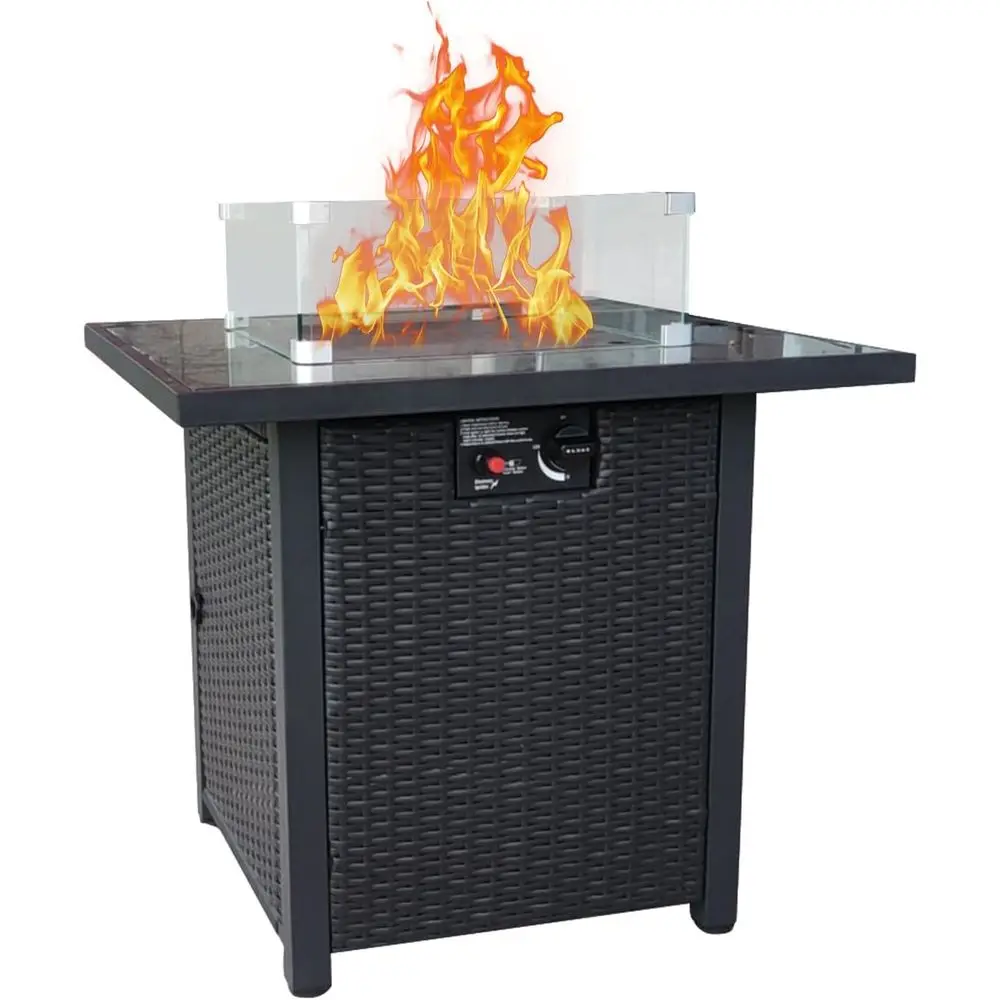 Плетеная мебель для патио, ком – обзор и цена Outdoor Furniture With Fire Pit