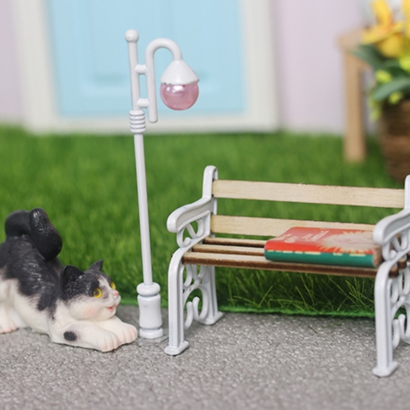 2 шт./компл. 1:12 кукольный до – обзор и цена Outdoor Furniture Resin