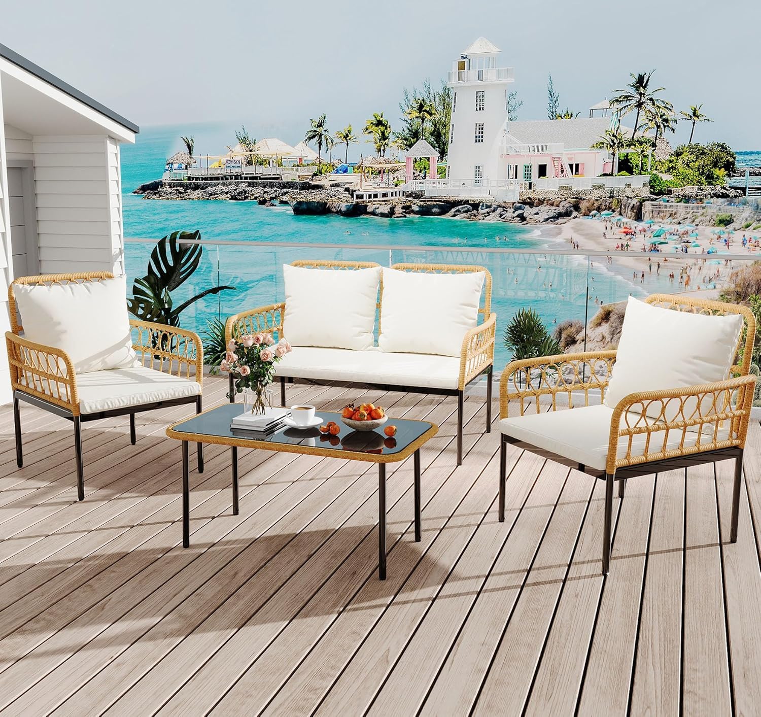 Комплект садовой мебели из 4 п – обзор и цена Outdoor Furniture Ofo