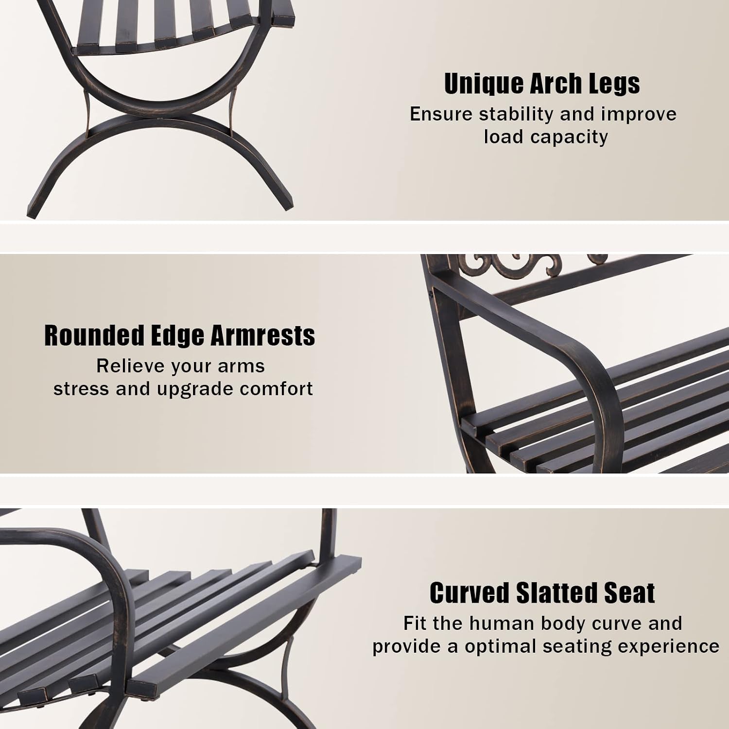 Бронзовая садовая скамья 50 дю – обзор и цена Outdoor Furniture Bench