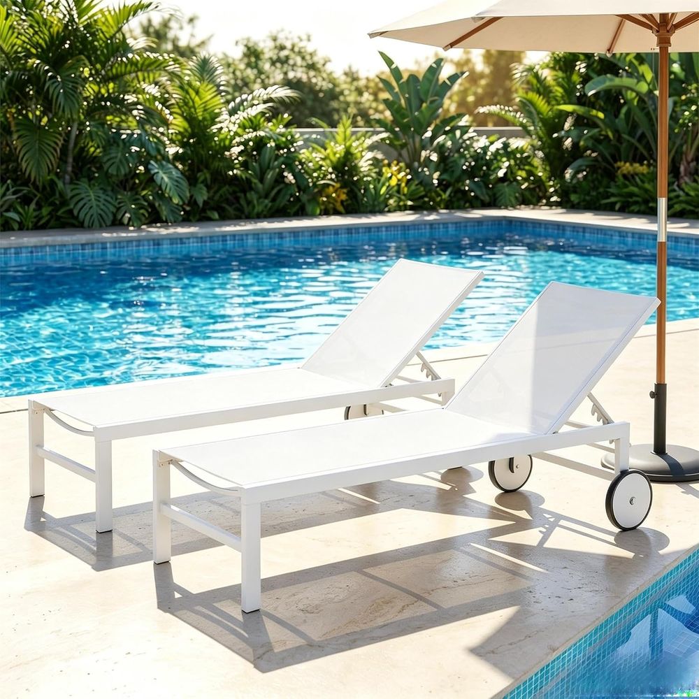 Комплект из 2 шезлонгов для па – обзор и цена Outdoor Furniture Ofo