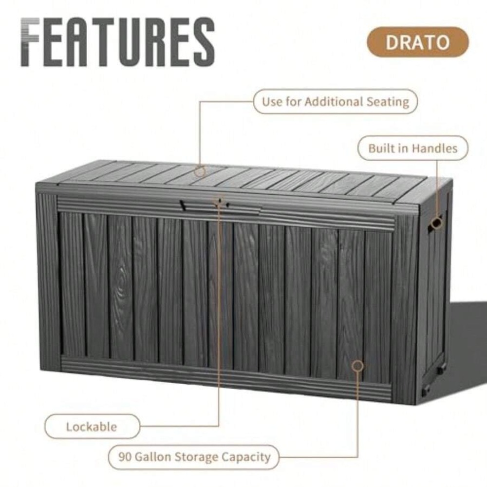 Водонепроницаемый запираемый я – обзор и цена Outdoor Furniture Resin