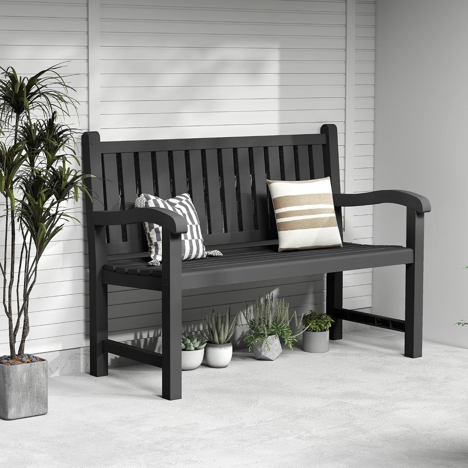 Уличная скамья на 2 человека,  – обзор и цена Outdoor Furniture Bench