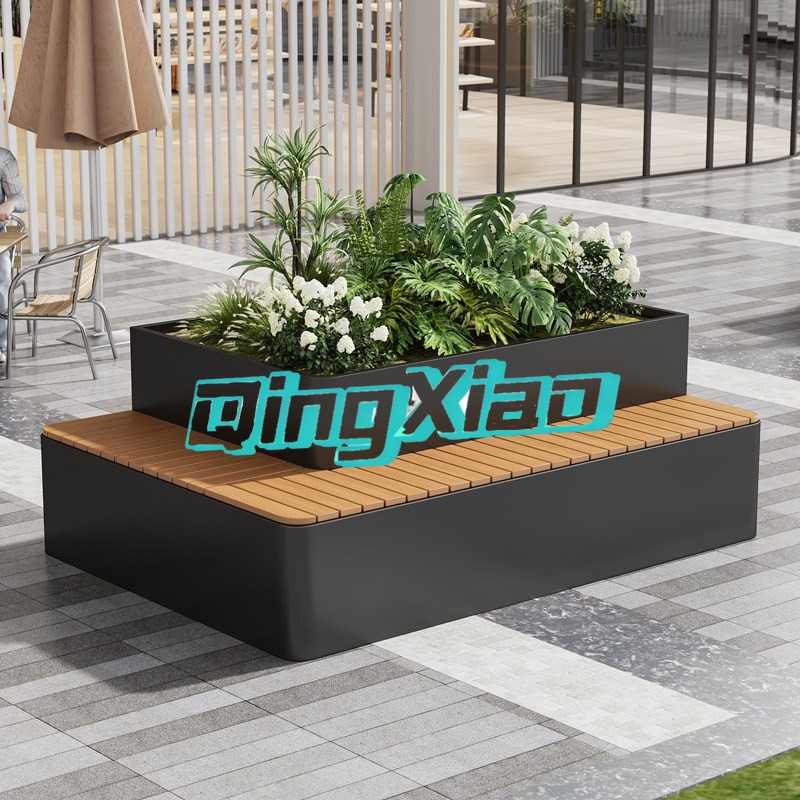 Уличная скамейка со встроенным – обзор и цена Outdoor Furniture Bench