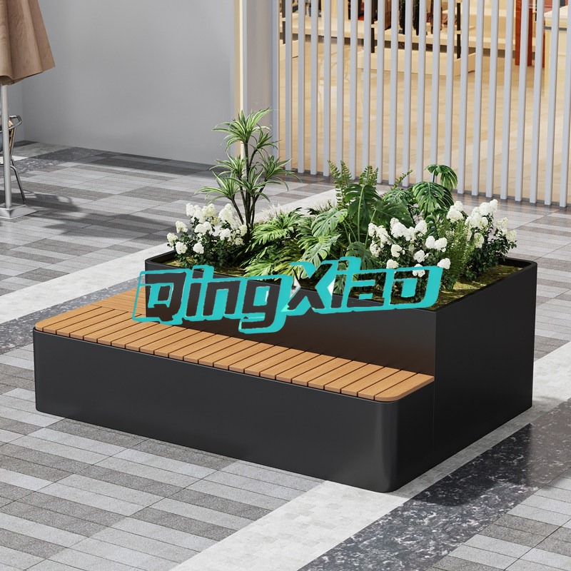 Уличная скамейка со встроенным – обзор и цена Outdoor Furniture Bench